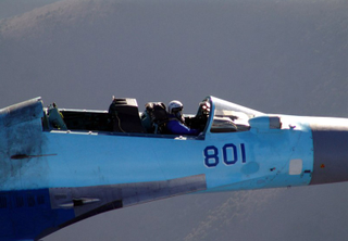 Illustration for article titled Crazy Russian Sukhoi Su-35 Pilot Ejects For a Hollywood Movie at Mach 2 (UPDATED)